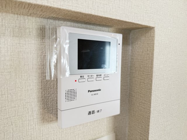 川越市笠幡　未入居戸建ての防犯設備|モニター付きインターホン