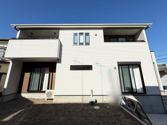 川越市笠幡　未入居戸建ての外観|外観は落ち着いています