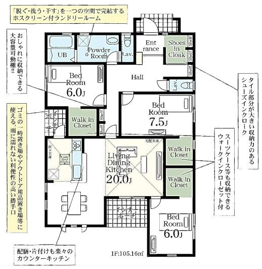 リーブルガーデン．S　深谷田中第３　の間取り|２号棟間取り図