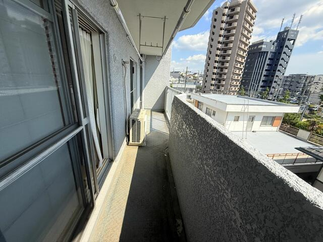 名古屋市昭和区川原通１丁目の中古マンションのバルコニー