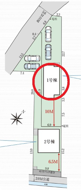 安城市赤松町4期　新築分譲住宅　全2棟　1号棟のその他