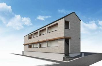 【外観パース】 | TWEED東中野 | 新築！