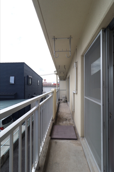 大森サンハイムのバルコニー