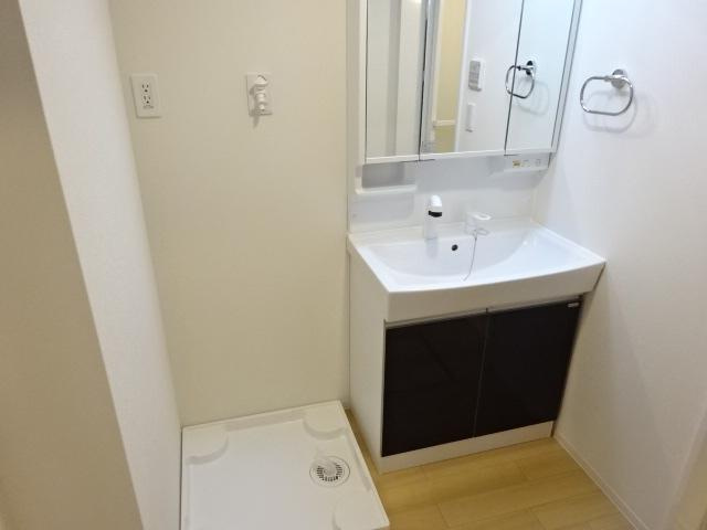 ハッピークローバーⅡの洗面所|洗面