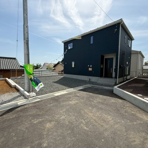 新築戸建　富士市増川　第3　全5棟　4号棟の前面道路含む現地写真|前面道路含む現地写真です