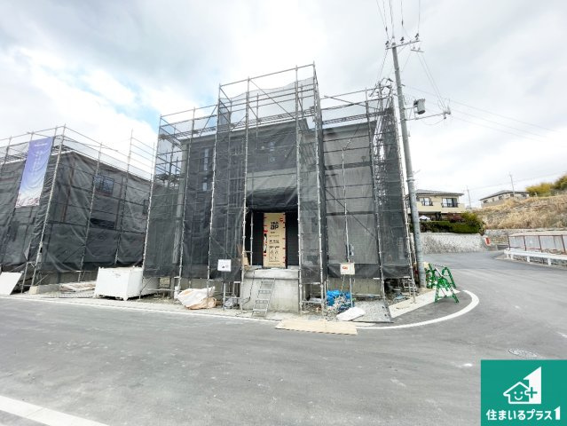 ★現地見学可能！★大津市坂本　新築一戸建ての外観|現在の進捗状況です！順調に作業進行中、完成が待ち遠しいです！詳細の間取り等、お気軽にお問い合わせください！