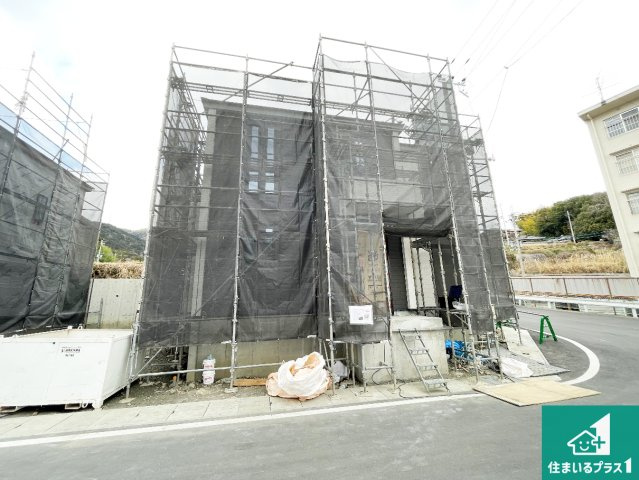 ★現地見学可能！★大津市坂本　新築一戸建ての外観|周辺は落ち着いた街並みの住宅地！子育てがしやすい住環境です！まだ未完成ですが、現地でしかわからない事もございます。是非一度ご覧ください。