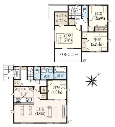 安城市赤松町4期　新築分譲住宅　全2棟　2号棟