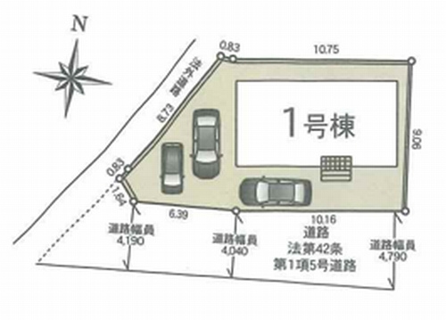 【区画図】 | 【仲介手数料０円】開成町円通寺第5　新築一戸建て | 開成町円通寺第5　新築一戸建て