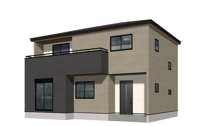 【Livele Garden】　栃木市大平町西水代　第２０　全1邸の完成予想図|○完成予想図○
※パースは、あくまでもイメージです。