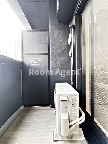 ディアレイシャス矢場町のバルコニー