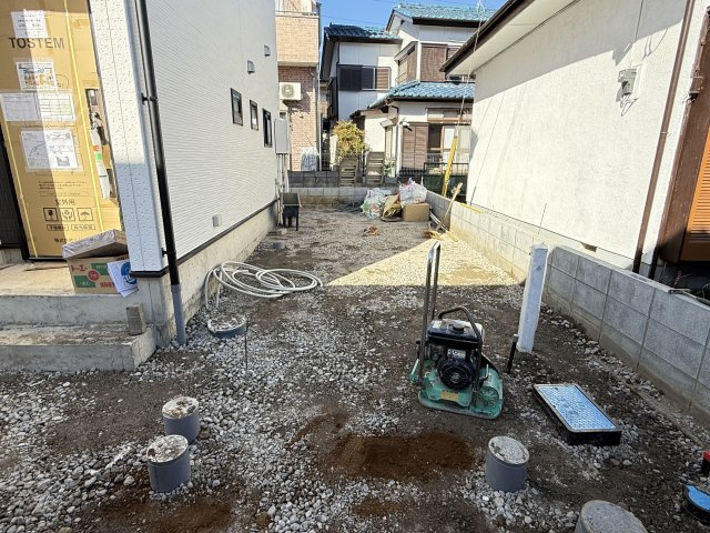 川越市笠幡34期　新築一戸建ての駐車場|カースペースがあります