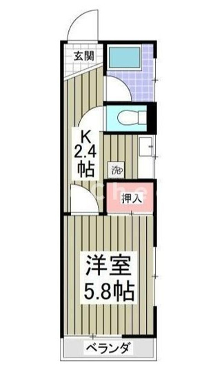 【間取り】 | 桂ハイツ