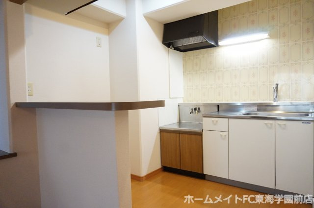 熊本市中央区坪井１丁目の賃貸マンションのキッチン