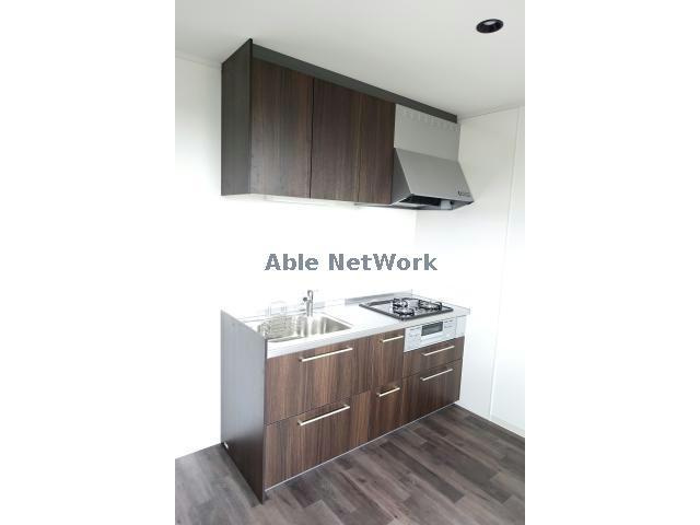 I-CUBEのキッチン|独立型３口コンロ付き