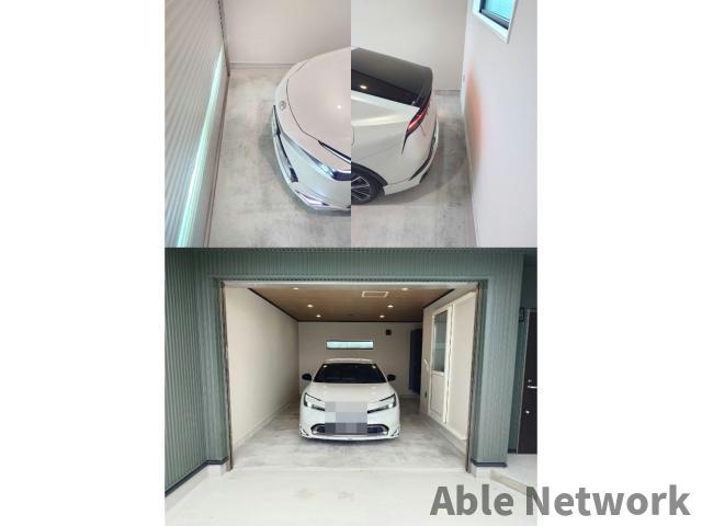 I-CUBEの駐車場|ガレージ内駐車イメージ