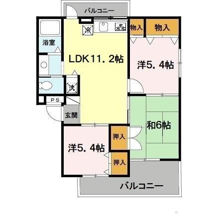 ロイヤルライフ21の間取り