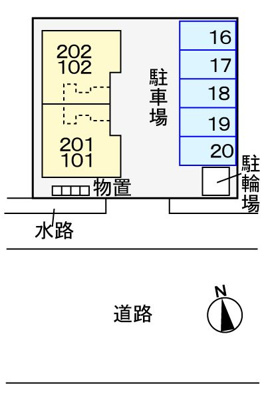 【駐車場】 | フルールⅤ