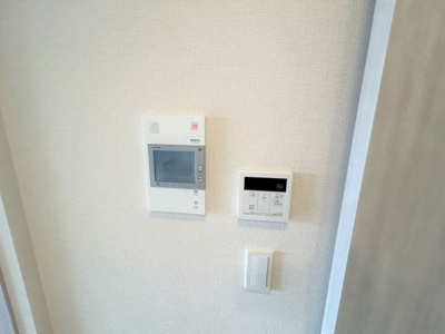 【セキュリティ】 | ブランシエスタ南吹田パークサイド | モニター付きインターホンです
