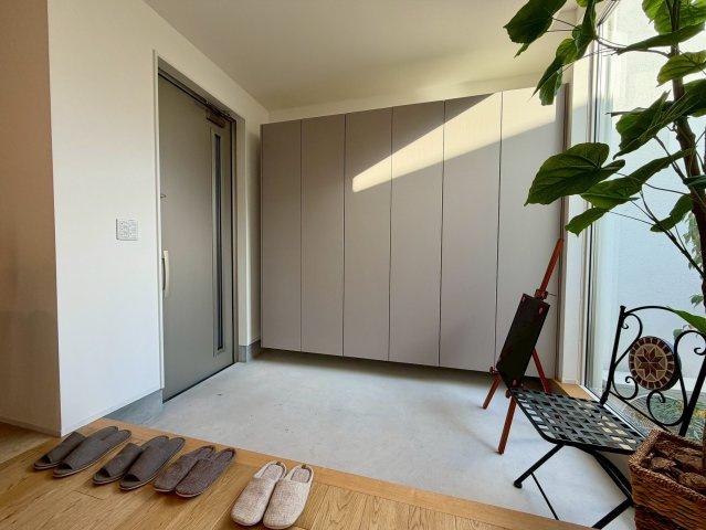 紫原4丁目戸建ての玄関