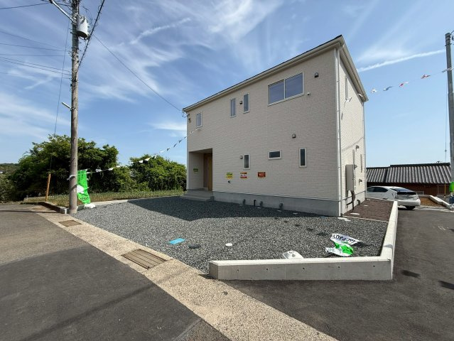 新築戸建　富士市増川　第3　全5棟　5号棟の前面道路含む現地写真|前面道路含む現地写真です