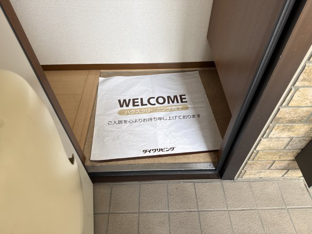 エスポアールメゾンＡ棟の玄関