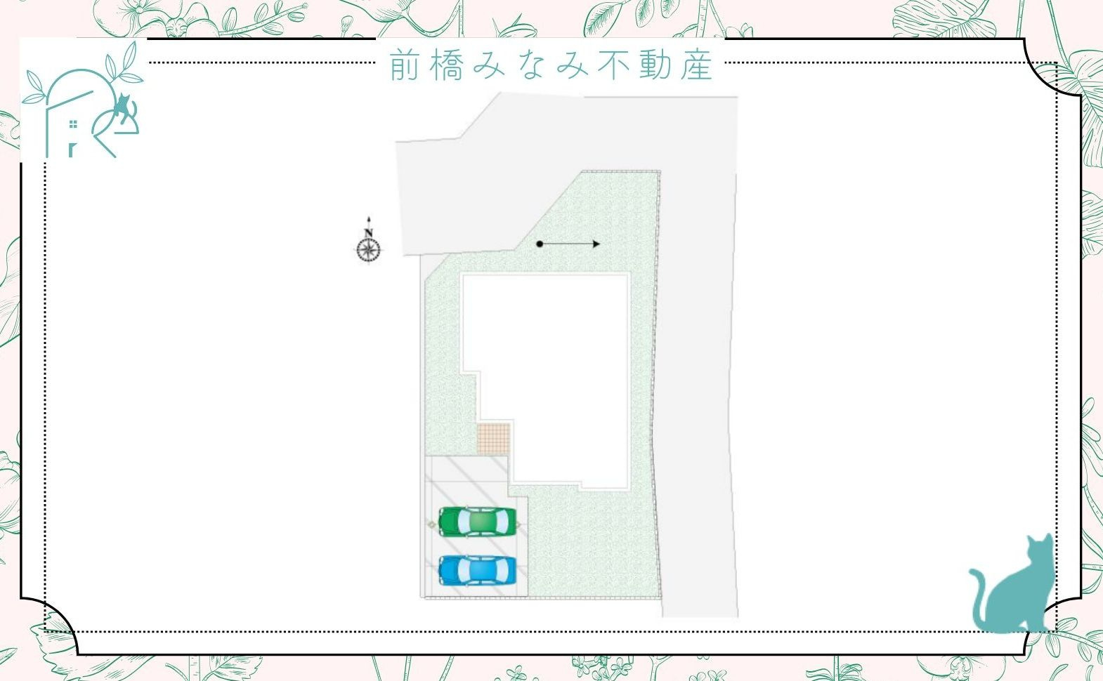 【新築平屋】前橋市元総社町　２号棟(全４棟)　新築建売分譲