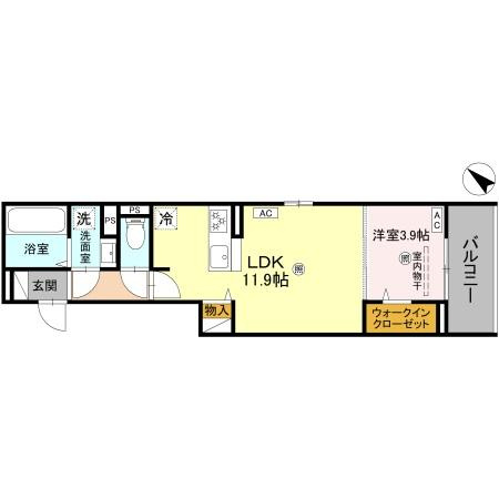 LaMaison大池町の間取り