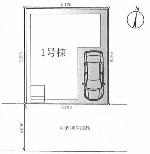 相模原市南区文京1期　新築戸建全1棟の区画図