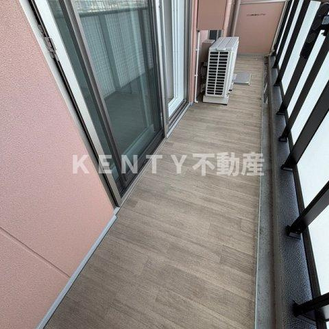 【バルコニー】 | パークアクシス品川天王洲アイル | 開放的で明るい空間を演出してくれるバルコニーです