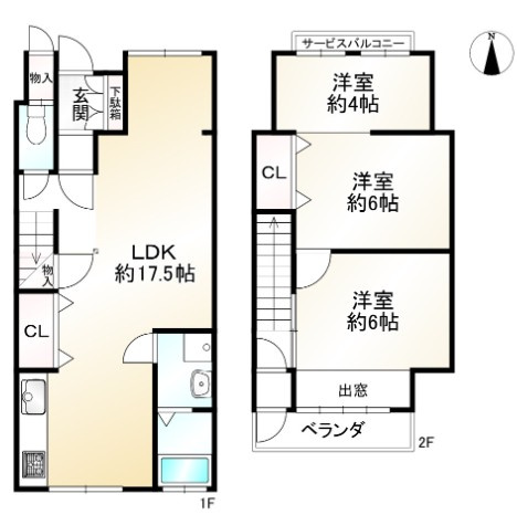 【間取り】 | S30229-修学院