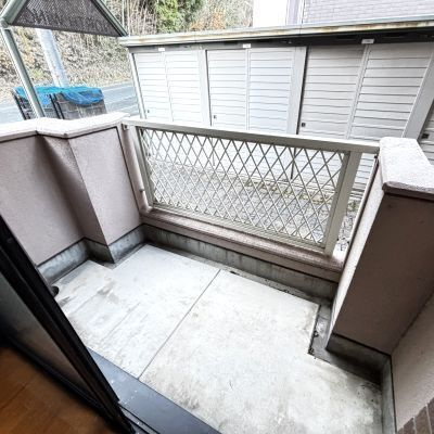 ノースウィングのバルコニー