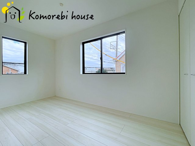 上尾市二ツ宮　7期　新築一戸建て　グラファーレ　01の洋室|3/19撮影済み
