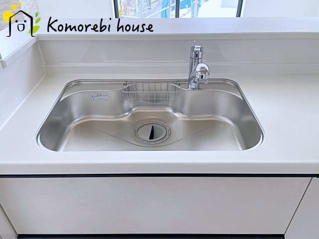 上尾市二ツ宮　7期　新築一戸建て　グラファーレ　01のキッチン|3/19撮影済み