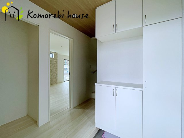 上尾市二ツ宮　7期　新築一戸建て　グラファーレ　01の玄関|3/19撮影済み