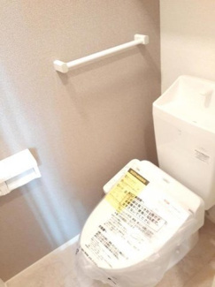 【トイレ】 | クレールⅣ　Ｃ | 清潔感のあるトイレです