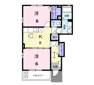 【間取り】 | クレールⅣ　Ｃ