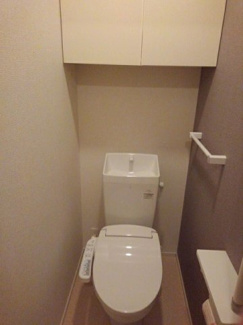 【トイレ】 | クレールⅣ　Ｂ | 落ち着いた色調のトイレです