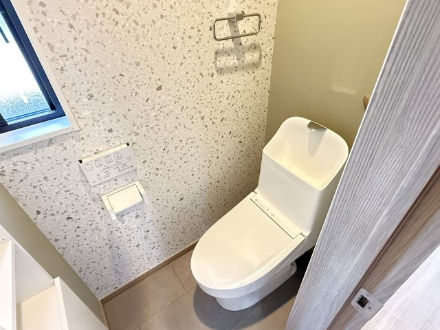 川越市大字笠幡　新築一戸建て　5号棟のトイレ|トイレです