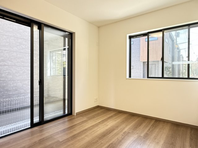 川越市大字笠幡　新築一戸建て　5号棟の洋室|スタンダードな洋室です