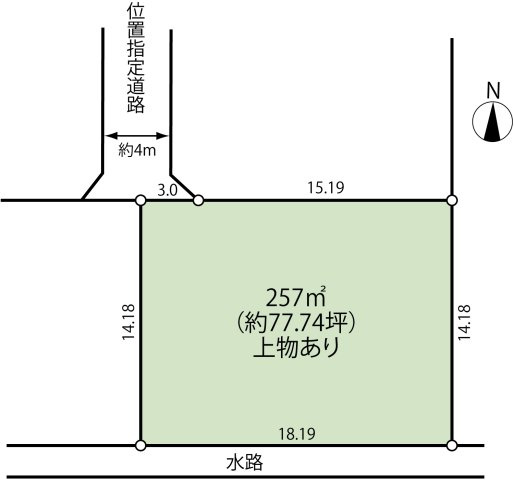 川越市福田　全１区画の画像