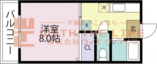 タカシマハイツ【キャッシュバック対象物件】の間取り