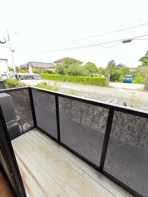 ラベンダーハウスのバルコニー