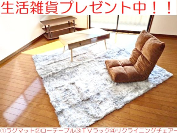 MIZOGUCIハイツのその他|生活雑貨プレゼント中