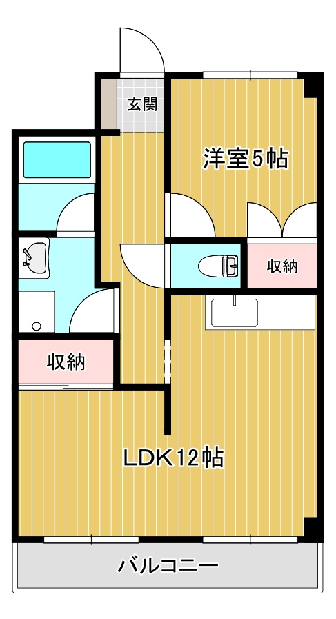 ファーストハイツ今福の間取り