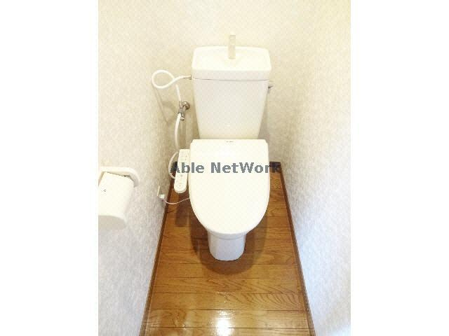 神栖市太田のアパートのトイレ|ウォシュレット付き