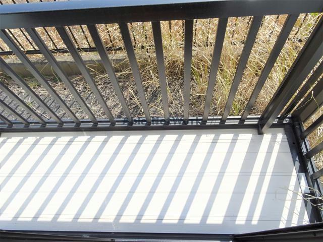 神栖市太田のアパートのバルコニー|日当りのいいバルコニー