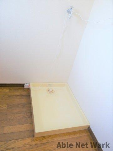 神栖市太田のアパートの設備|洗濯機置き場