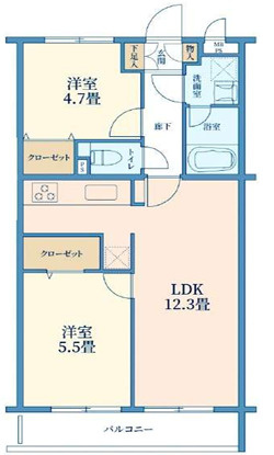 ステージ山王グランドヒルズの間取り