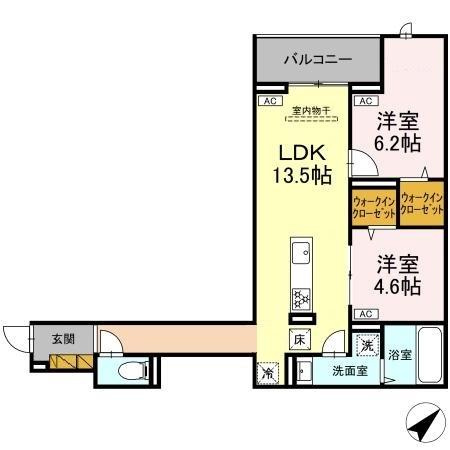 【間取り】 | CLASSEUM都賀
